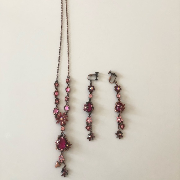 💖Fashionable Jewellery - Necklace & Clip On Earring Set - Picture 8 of 12